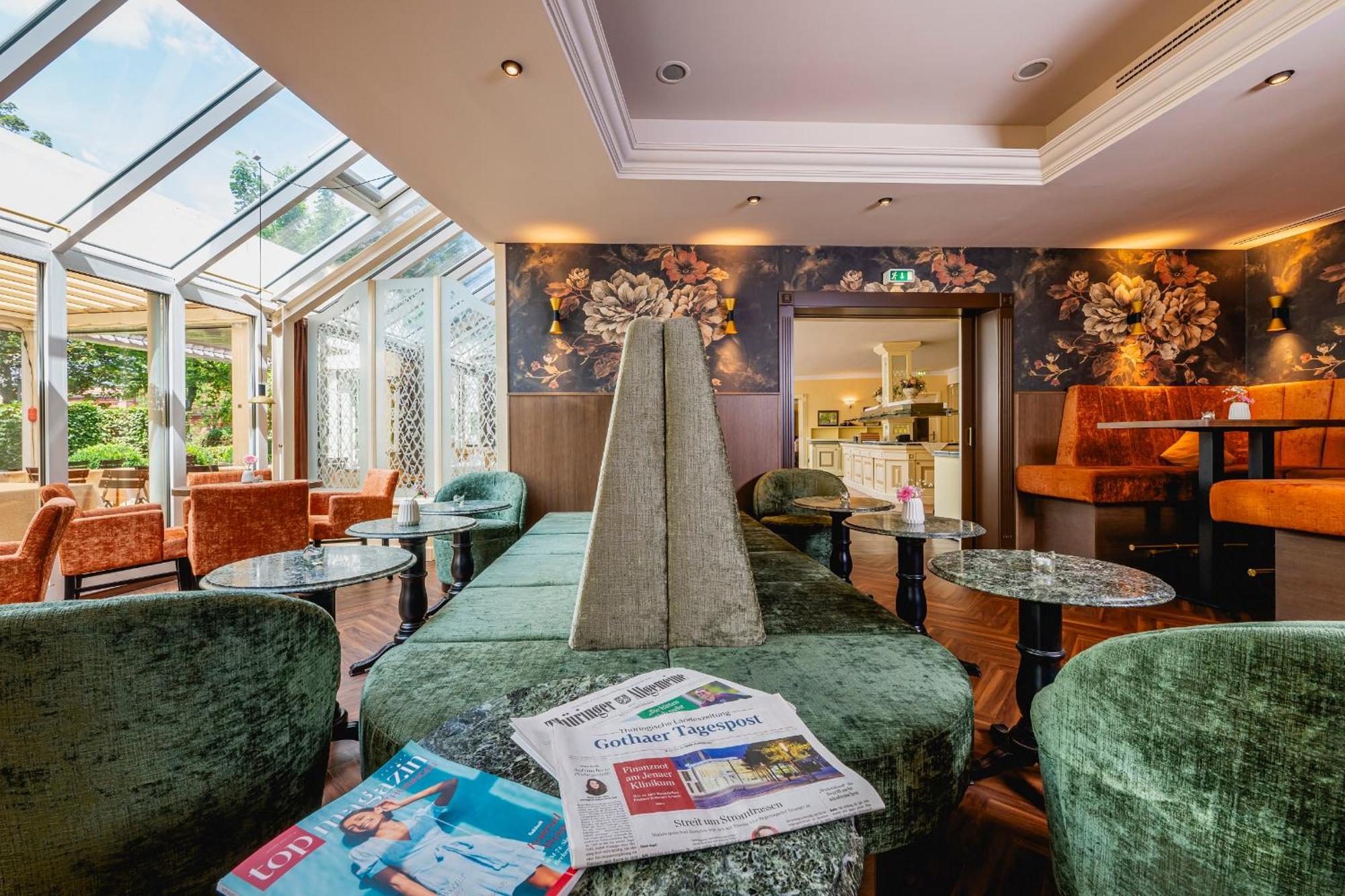 Hotel Am Schlosspark ゴータ エクステリア 写真